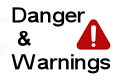 Strahan Danger and Warnings